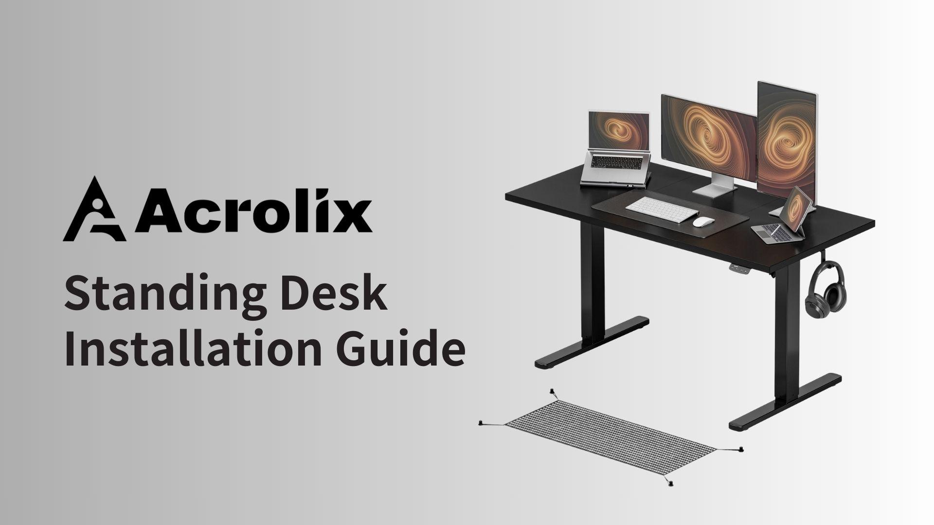 Amazon.com: Acrolix Electric Standing Desk, Height Adjustable Home